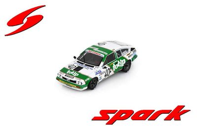 1:43 Spark - Alfa Romeo GTV6 No.40 24H Spa 1983 L. Lombardi - G. Naddeo - R. Marrazzi 1:43 Spark - Alfa Romeo GTV6 No.40 24H Spa 1983 L. Lombardi - G. Naddeo - R. Marrazzi