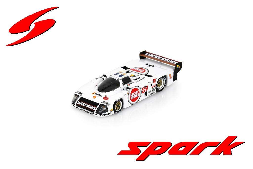 1:43 Spark - Argo JM19 No.89 24H Le Mans 1986 M. Schanche - T. Kleppe - M. Birrane