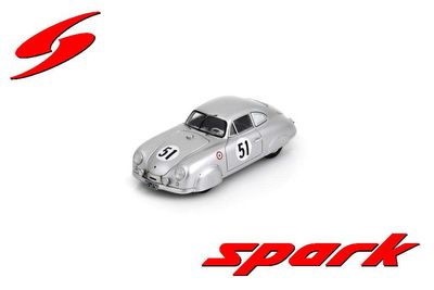 1:43 Spark - Porsche 356 No.51 24H Le Mans 1952 F. Huschke o Hanstein - P. Mueller