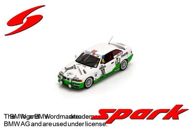 1:43 Spark - BMW M3 E36 No.10 Winner 24H Nürburgring 1996 J. Scheid (Driver inside) - S. Reck - H. Widmann 1:43 Spark - BMW M3 E36 No.10 Winner 24H Nürburgring 1996 J. Scheid (Driver inside) - S. Reck - H. Widmann