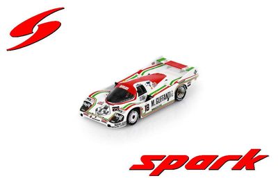 1:43 Spark - Porsche 956 No.18 Le Mans 24H 1985 M. Sigala - O. Larrauri - G. Tarquini 1:43 Spark - Porsche 956 No.18 Le Mans 24H 1985 M. Sigala - O. Larrauri - G. Tarquini