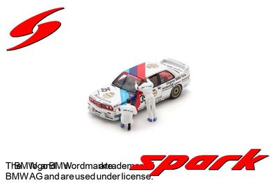 1:43 Spark - BMW M3 E30 No.35 Winner 24H Nürburgring 1989 R. Ravaglia (Driver inside) - E. Pirro - F. Giroix 1:43 Spark - BMW M3 E30 No.35 Winner 24H Nürburgring 1989 R. Ravaglia (Driver inside) - E. Pirro - F. Giroix