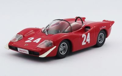 1:43 Best Model - Fiat Abarth 2000 S #24 1968 P. Ricards - E. Tondelli 1:43 Best Model - Fiat Abarth 2000 S #24 1968 P. Ricards - E. Tondelli