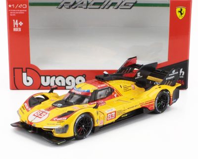 1:43 Bburago - Ferrari 499P 3.0L Turbo V6 Team ferrari AF Corse #83 24h Le Mans 2024 R. Kubica - R. Shwartzman - Y. Ye *Carmodel Exclusiv* 1:43 Bburago - Ferrari 499P 3.0L Turbo V6 Team ferrari AF Corse #83 24h Le Mans 2024 R. Kubica - R. Shwartzman - Y. Ye *Carmodel Exclusiv*