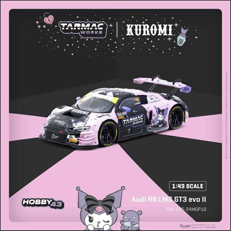 1:43 Tarmac - 2024 Audi R8 LMS GT3 EVO II,#10 Adderly Fong, Macau GT Cup FIA GT World Cup 2024 Uno Racing 1:43 Tarmac - 2024 Audi R8 LMS GT3 EVO II,#10 Adderly Fong, Macau GT Cup FIA GT World Cup 2024 Uno Racing