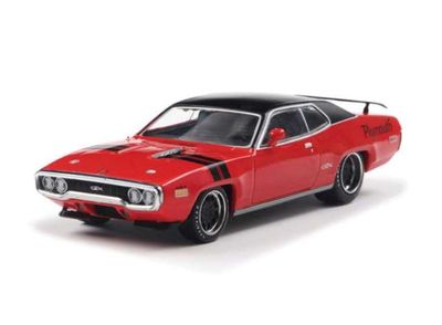 1:43 Ixo USA - 1971 Plymouth GTX, rally red 1:43 Ixo USA - 1971 Plymouth GTX, rally red