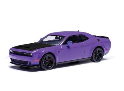 1:43 Ixo USA - 2018 Dodge Challenger SRT Demon, plum crazy