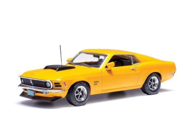 1:43 Ixo USA - 1970 Ford Mustang Boss 429, bright yellow