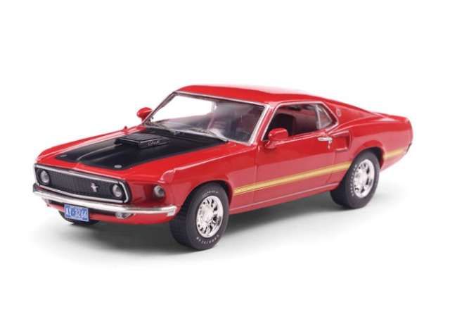 1:43 Ixo USA - 1969 Ford Mustang Mach 1, calypso coral