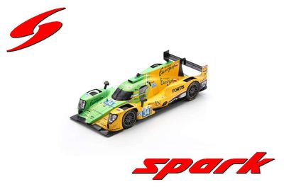 1:18 Spark - Oreca 07 - Gibson No.34 INTER EUROPOL COMPETITION 2nd LMP2 class Le Mans 24H 2024 J. Smiechowski - C. Novalak - V. Lomko 1:18 Spark - Oreca 07 - Gibson No.34 INTER EUROPOL COMPETITION 2nd LMP2 class Le Mans 24H 2024 J. Smiechowski - C. Novalak - V. Lomko
