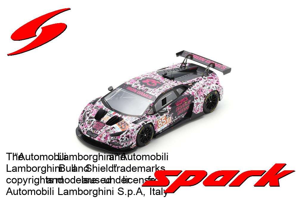 1:18 Spark - Lamborghini Huracán GT3 Evo2 No.85 IRON DAMES Le Mans 24H 2024 S. Bovy - M. Gatting - R. Frey