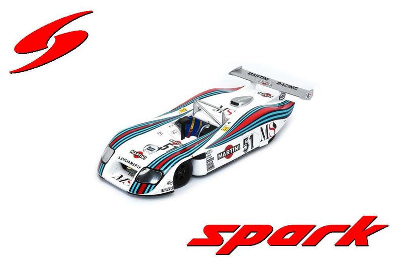 1:18 Spark - Lancia Martini GR6 No.51 24H Le Mans 1982 T. Fabi - M. Alboreto - R. Stommelen 1:18 Spark - Lancia Martini GR6 No.51 24H Le Mans 1982 T. Fabi - M. Alboreto - R. Stommelen