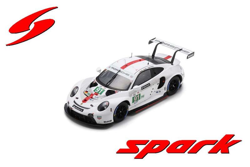 1:18 Spark - Porsche 911 RSR-19 No.91 Porsche GT Team Winner LMGTE Pro class Le Mans 24H 2022 G. Bruni - R. Lietz - F. Makowiecki 1:18 Spark - Porsche 911 RSR-19 No.91 Porsche GT Team Winner LMGTE Pro class Le Mans 24H 2022 G. Bruni - R. Lietz - F. Makowiecki