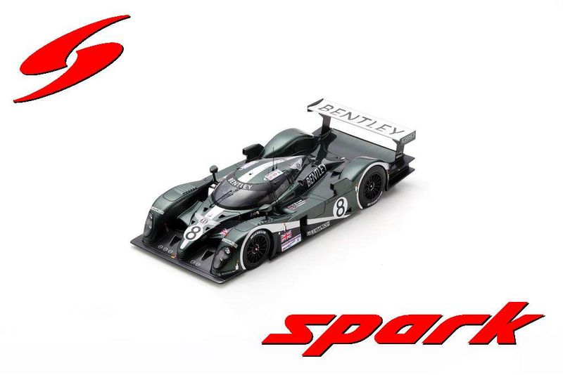 1:18 Spark - Bentley EXP Speed 8 No.8 2nd Le Mans 24H 2003 M. Blundell – D. Brabham – J. Herbert 1:18 Spark - Bentley EXP Speed 8 No.8 2nd Le Mans 24H 2003 M. Blundell – D. Brabham – J. Herbert