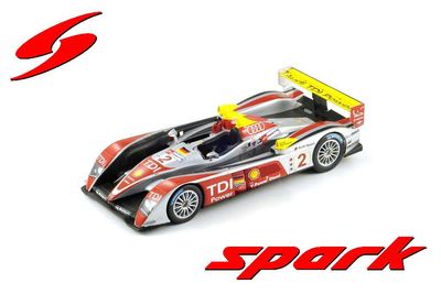 1:18 Spark - Audi R10 TDI No.2 Winner 24H Le Mans 2008 A. McNish - R. Capello - T. Kristensen 1:18 Spark - Audi R10 TDI No.2 Winner 24H Le Mans 2008 A. McNish - R. Capello - T. Kristensen