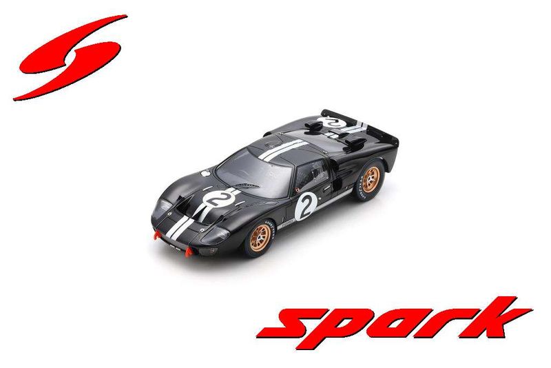 1:18 Spark - Ford MK 2 No.2 Winner 24H Le Mans 1966 B. McLaren - C. Amon 1:18 Spark - Ford MK 2 No.2 Winner 24H Le Mans 1966 B. McLaren - C. Amon