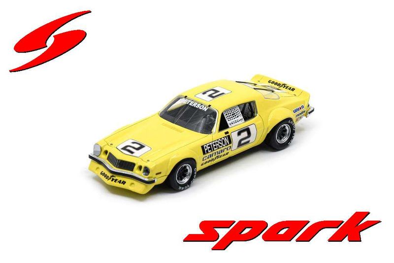 1:18 Spark - Chevrolet Camaro No.2 Daytona IROC 1974-1975 Ronnie Peterson 1:18 Spark - Chevrolet Camaro No.2 Daytona IROC 1974-1975 Ronnie Peterson