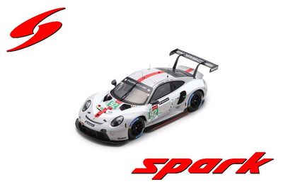 1:18 Spark - Porsche 911 RSR-19 No.92 Porsche GT Team 3rd LMGTE Pro class 24H Le Mans 2021 K. Estre - M. Christensen - N. Jani