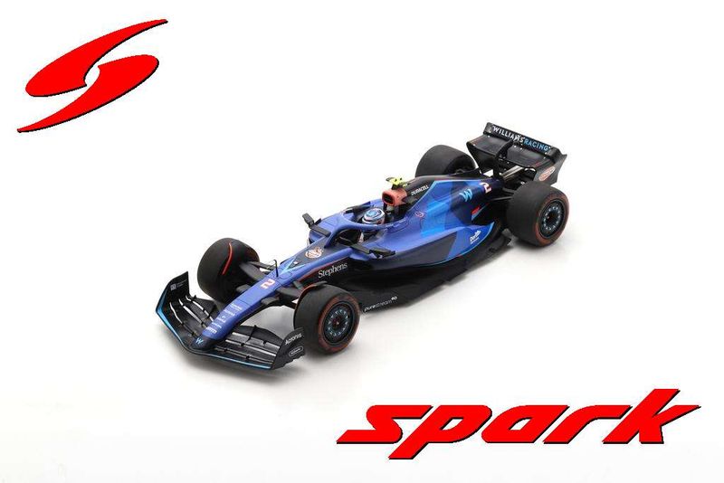 1:18 Spark - Williams F1 FW45 No.2 Williams Racing Bahrain GP 2023 Logan Sargeant 1:18 Spark - Williams F1 FW45 No.2 Williams Racing Bahrain GP 2023 Logan Sargeant