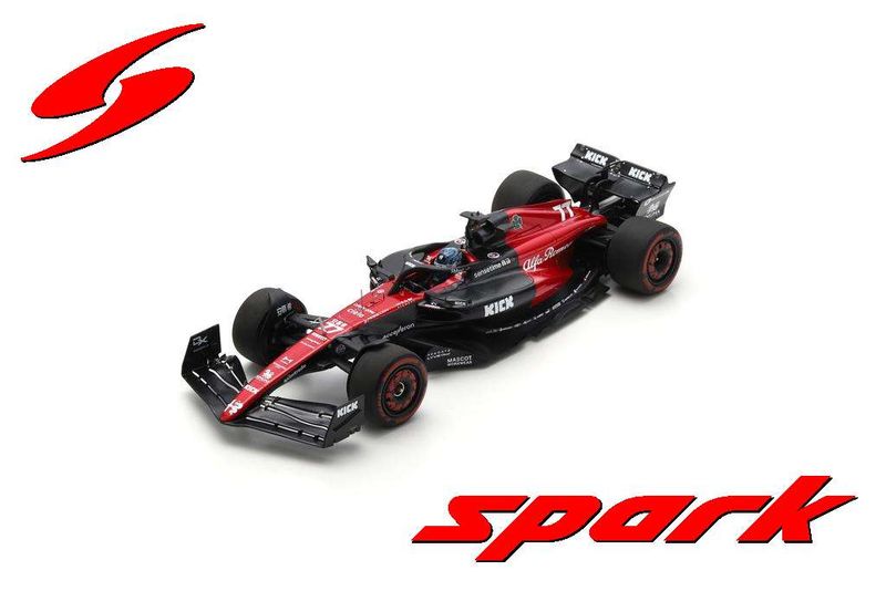 1:18 Spark - Alfa Romeo F1 Team KICK C43 No.77 Alfa Romeo F1 Team ORLEN Australian GP 2023 Valtteri Bottas 1:18 Spark - Alfa Romeo F1 Team KICK C43 No.77 Alfa Romeo F1 Team ORLEN Australian GP 2023 Valtteri Bottas