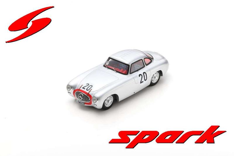 1:18 Spark - Mercedes-Benz 300 SL No.20 2nd 24H Le Mans 1952 T. Helfrich - H. Niedermayr 1:18 Spark - Mercedes-Benz 300 SL No.20 2nd 24H Le Mans 1952 T. Helfrich - H. Niedermayr