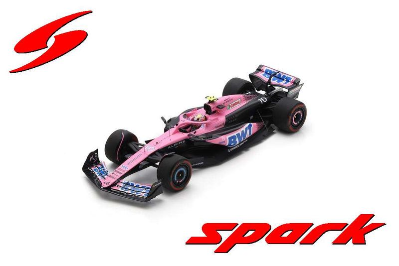 1:18 Spark - Alpine A523 No.10 BWT Alpine F1 Team 9th Bahrain GP 2023 Pierre Gasly 1:18 Spark - Alpine A523 No.10 BWT Alpine F1 Team 9th Bahrain GP 2023 Pierre Gasly