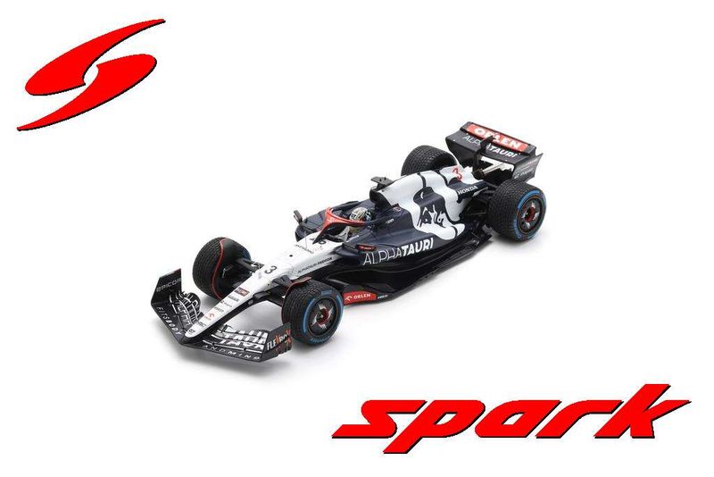 1:18 Spark - AlphaTauri AT04 No.3 Scuderia AlphaTauri 10th Belgian GP 2023 - Sprint Race With wet tyres Daniel Ricciardo 1:18 Spark - AlphaTauri AT04 No.3 Scuderia AlphaTauri 10th Belgian GP 2023 - Sprint Race With wet tyres Daniel Ricciardo