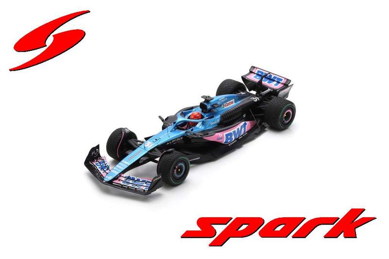 1:18 Spark - Alpine A523 No.31 BWT Alpine F1 Team 3rd Monaco GP 2023 Esteban Ocon 1:18 Spark - Alpine A523 No.31 BWT Alpine F1 Team 3rd Monaco GP 2023 Esteban Ocon
