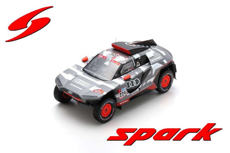 1:18 Spark - Audi RS Q e-tron No.224 Dakar 2022 M. Ekström - E. Bergkvist 1:18 Spark - Audi RS Q e-tron No.224 Dakar 2022 M. Ekström - E. Bergkvist