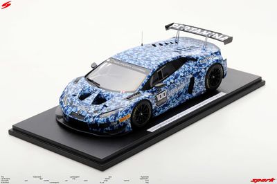1:18 Spark - Lamborghini Huracán GT3 EVO No.100 Squadra Corse - Test car 2018 1:18 Spark - Lamborghini Huracán GT3 EVO No.100 Squadra Corse - Test car 2018