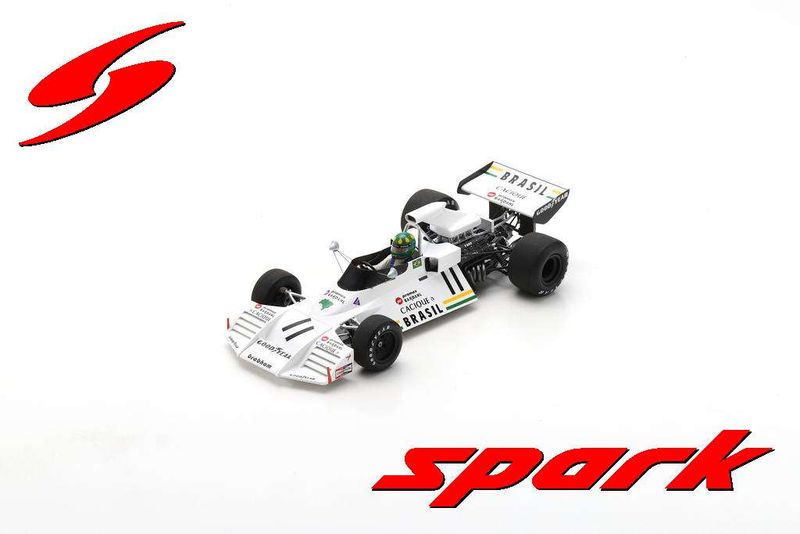 1:18 Spark - Brabham BT42 No.11 Monaco GP 1973 Wilson Fittipaldi 1:18 Spark - Brabham BT42 No.11 Monaco GP 1973 Wilson Fittipaldi