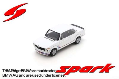 1:18 Spark - BMW 2002 Turbo 1973 White 1:18 Spark - BMW 2002 Turbo 1973 White