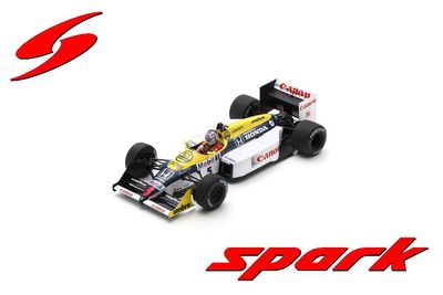 1:18 Spark - Williams FW11B No.5 Winner British GP 1987 Nigel Mansell