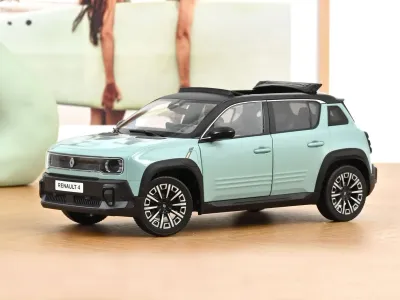1:18 Norev - Renault 4 E-Tech 100% Electric 2025 Hauts de France Green