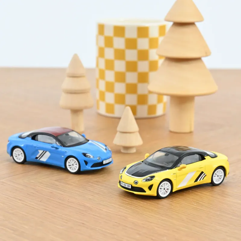 1:43 Norev Jet Car - Geschenkverpackung Alpine A110 2023 San Remo73 & Tour de Corse75