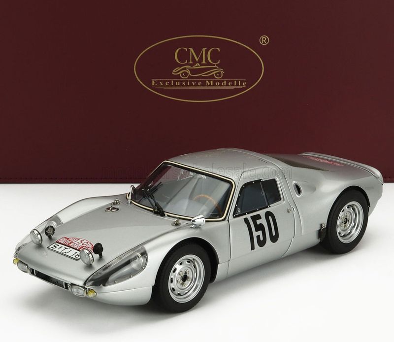 1:18 CMC - Porsche 904 Carrera GTS, Rallye Monte Carlo 1965, Böhringer/Wütherich, #150