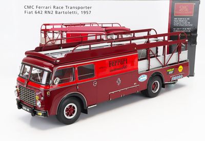 1:18 CMC - Ferrari Racing transporter, Typ Fiat 642 RN2 Bartoletti, 1957 1:18 CMC - Ferrari Racing transporter, Typ Fiat 642 RN2 Bartoletti, 1957