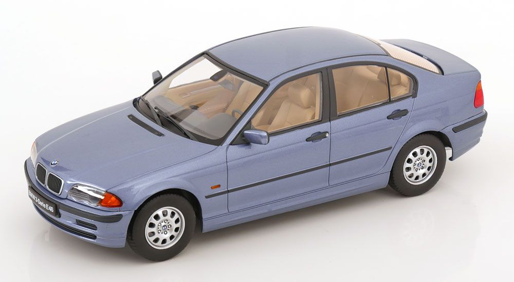 1:18 KK Scale - BMW 3er E46 Limousine 1999 hellblau-metallic