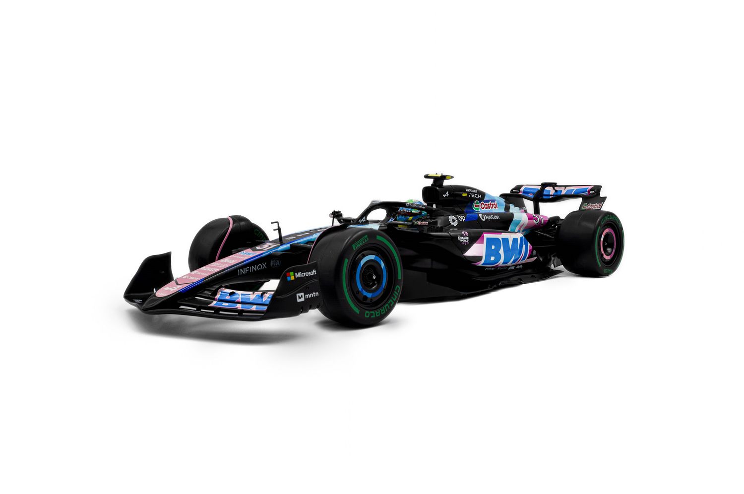 1:18 Solido - Alpine F1 Team A524 – BRAZILIAN GP – 2024 – E. OCON