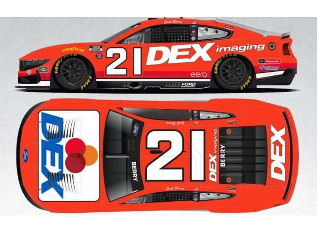 1:24 Action Racing Collectibles - 2025 Ford Mustang #21 Josh Berry *Imaging*
