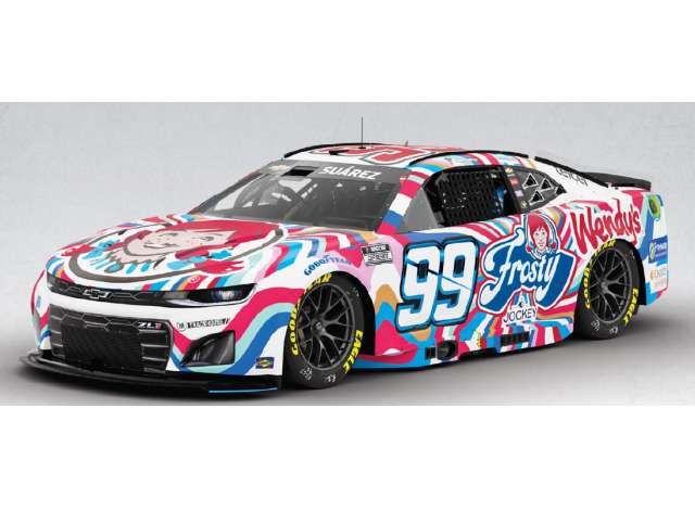 1:24 Action Racing Collectibles Elite - 2025 Chevrolet #99 Daniel Suarez *Wendy`s Frosty*
