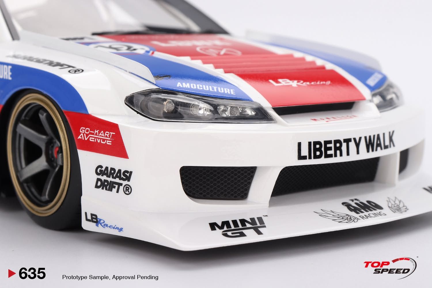 1:18 TSM - 2025 Nissan Silvia S15 Super Silhouette Garasidrift X LBWK