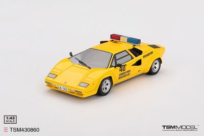 1:43 TSM - 1982 Lamborghini Countach Pace Car Monaco Grand Prix 1:43 TSM - 1982 Lamborghini Countach Pace Car Monaco Grand Prix