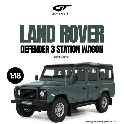1:18 GT Spirit - 2016 Land Rover Defender 3 Station Wagon Green