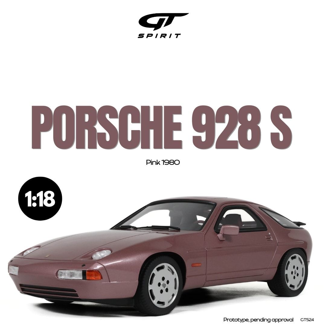 1:18 GT Spirit - 1980 Porsche 928 S Pink