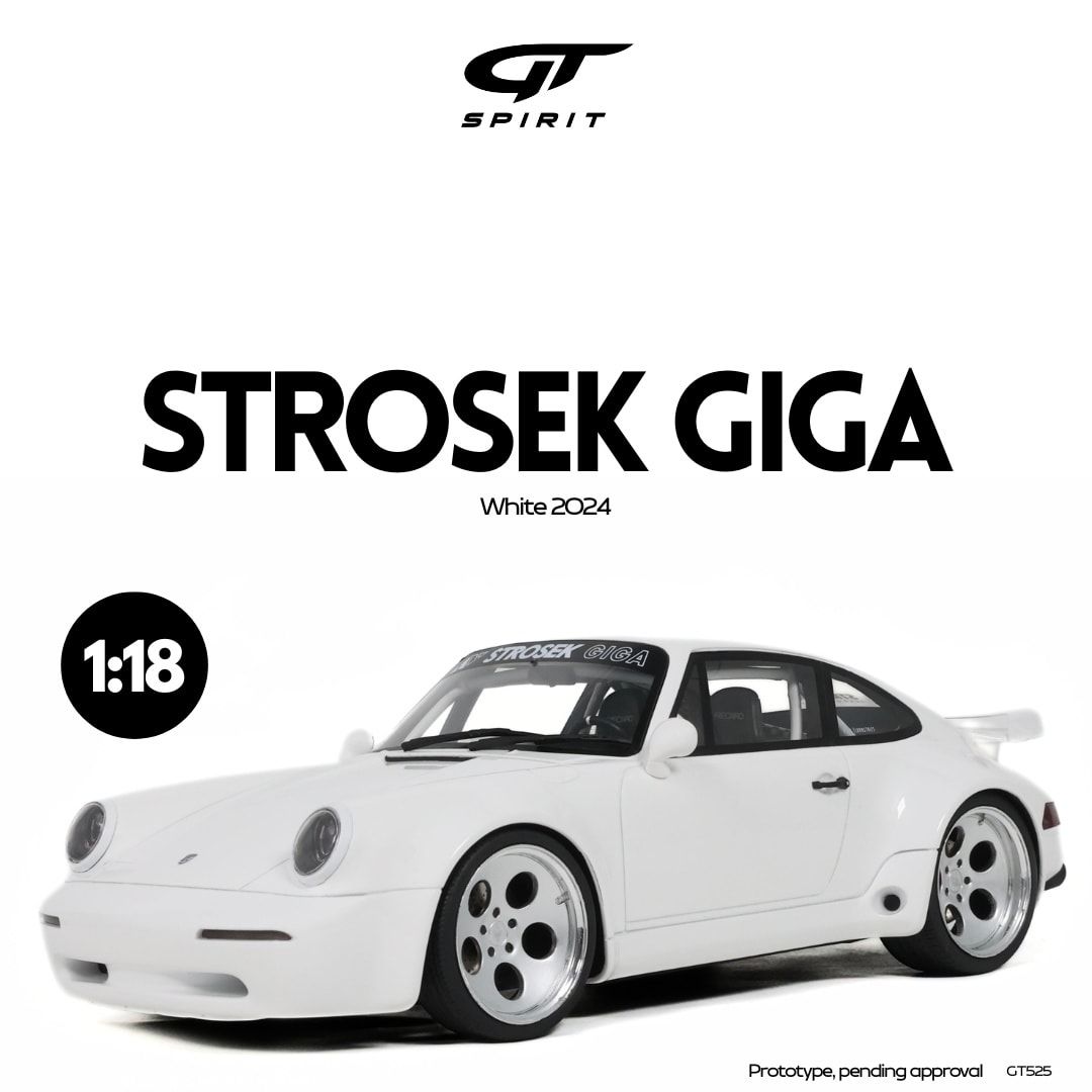 1:18 GT Spirit - 2024 Strosek Giga White