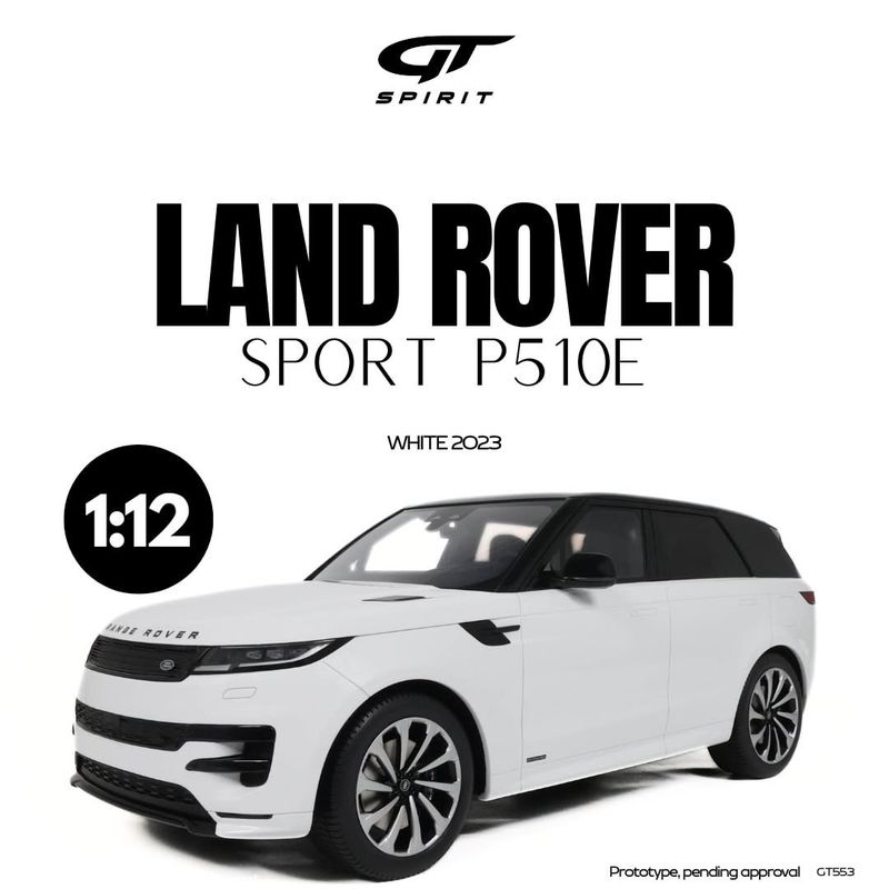 1:12 GT Spirit - 2023 Land Rover Sport P510E White 1:12 GT Spirit - 2023 Land Rover Sport P510E White