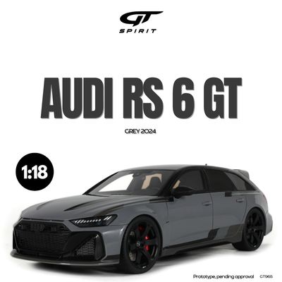 1:18 GT Spirit - 2024 Audi RS6 GT Grey 1:18 GT Spirit - 2024 Audi RS6 GT Grey