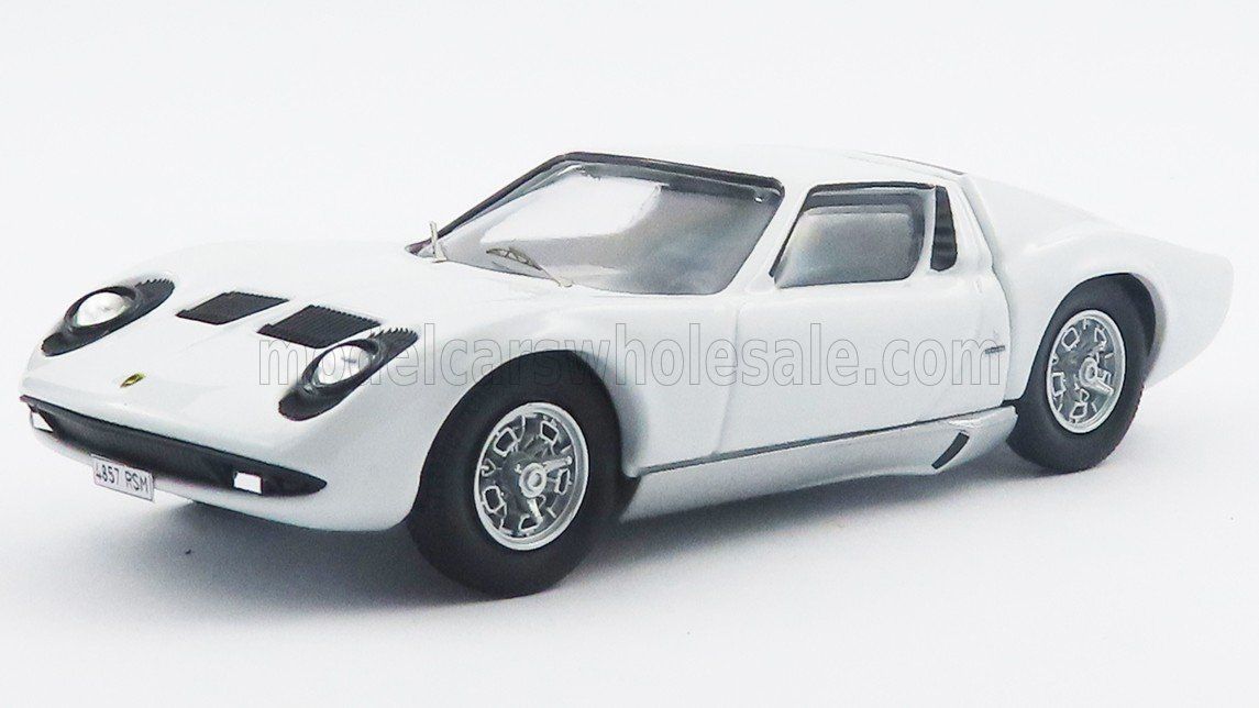 1:43 Rio Model - Lamborghini Miura P400 1967 White *Personal Car Little Tony*