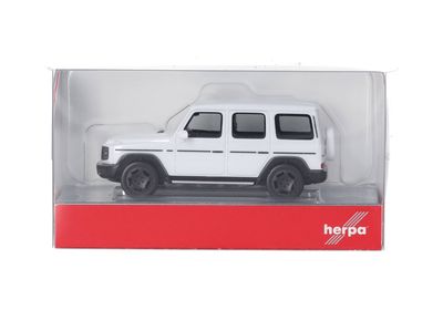1:87 Herpa - Mercedes-Benz G580 mit EQ-Technologie, weiß 1:87 Herpa - Mercedes-Benz G580 mit EQ-Technologie, weiß